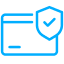 financial services banking cybersecurity and fraud prevention icon