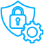 security enabled msp services icon